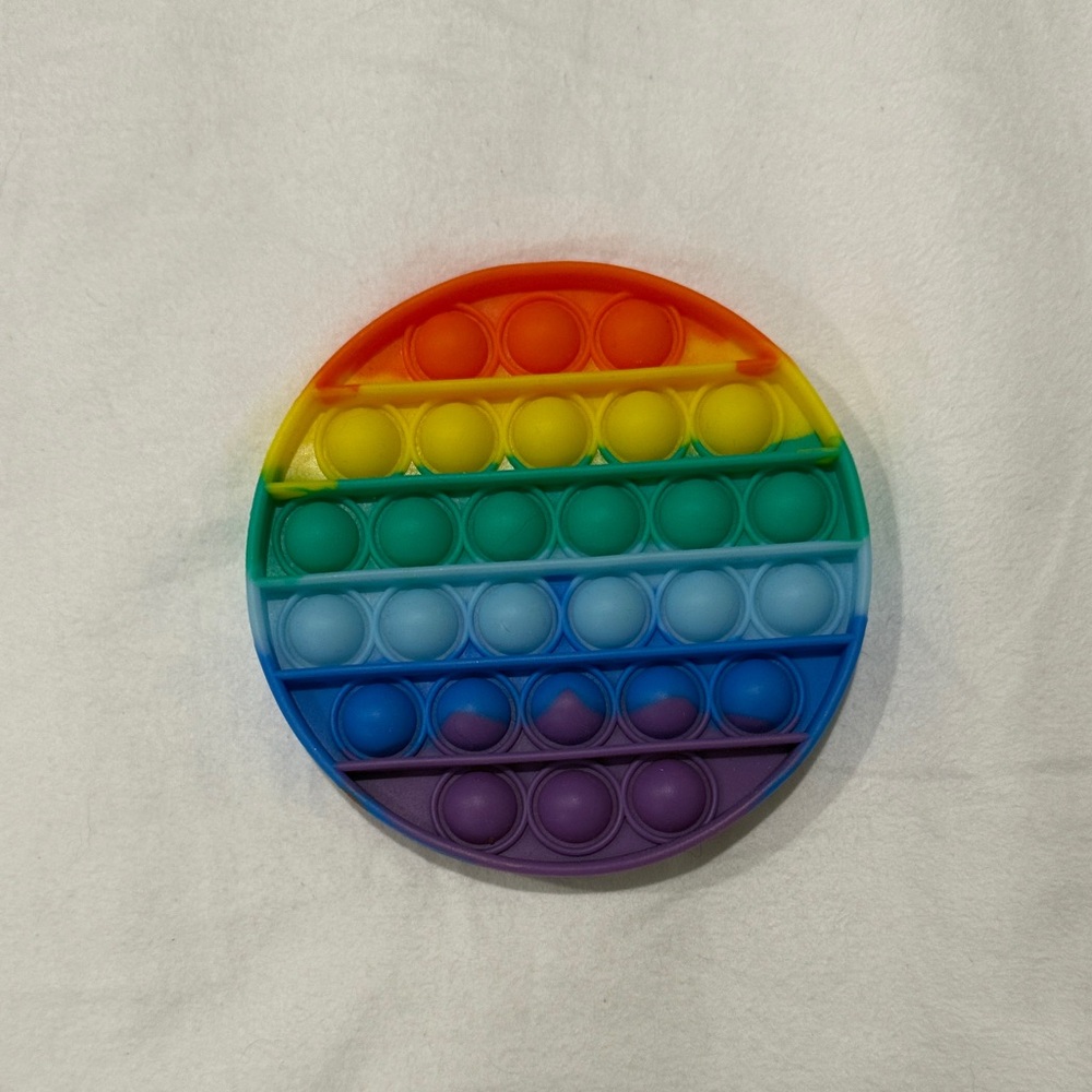 Rainbow Pop It Fidget Toy